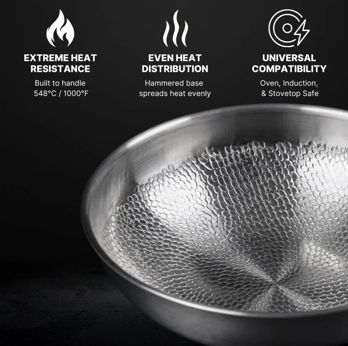 Titanium Wok Pan (30CM/12")