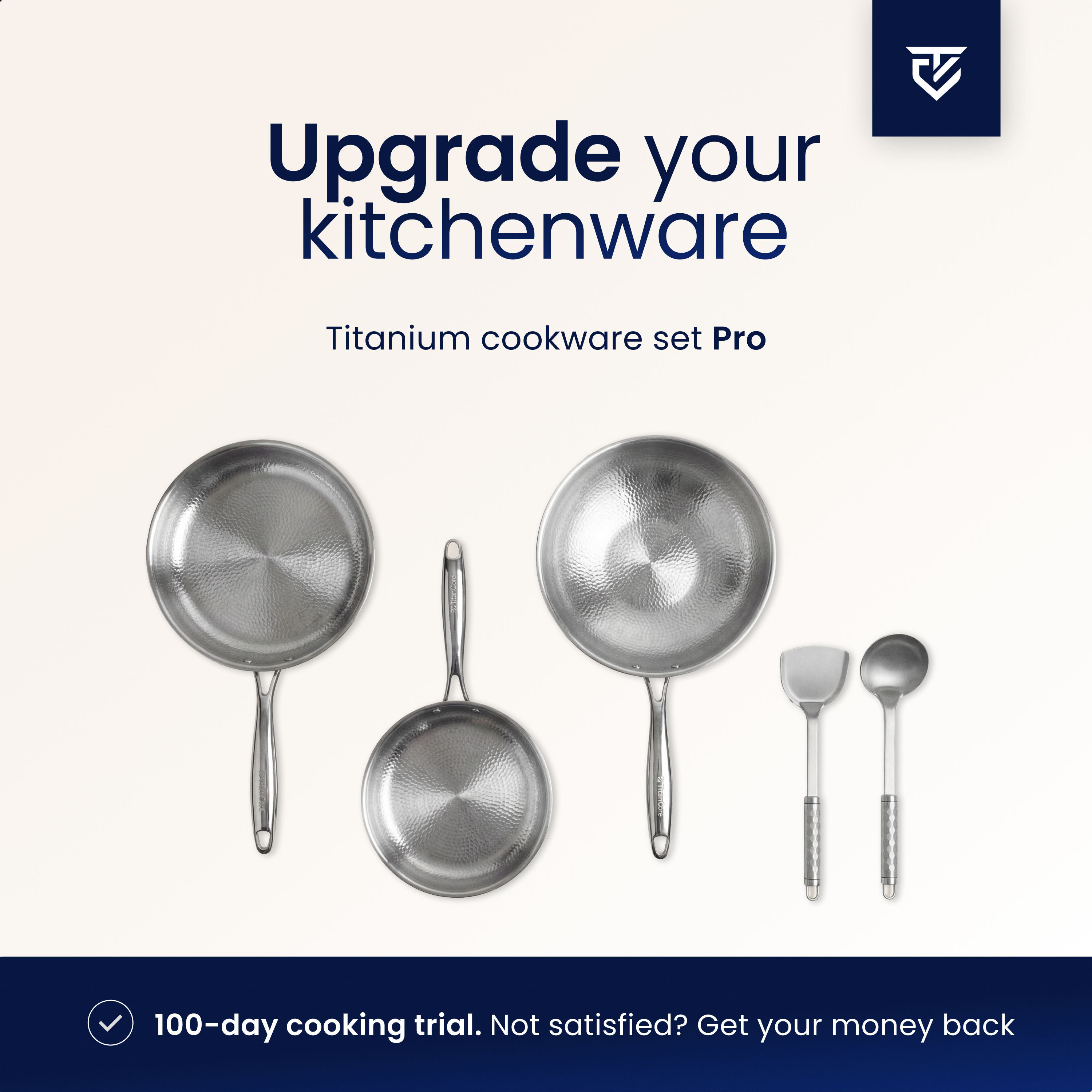 Titanium Cookware Set Pro