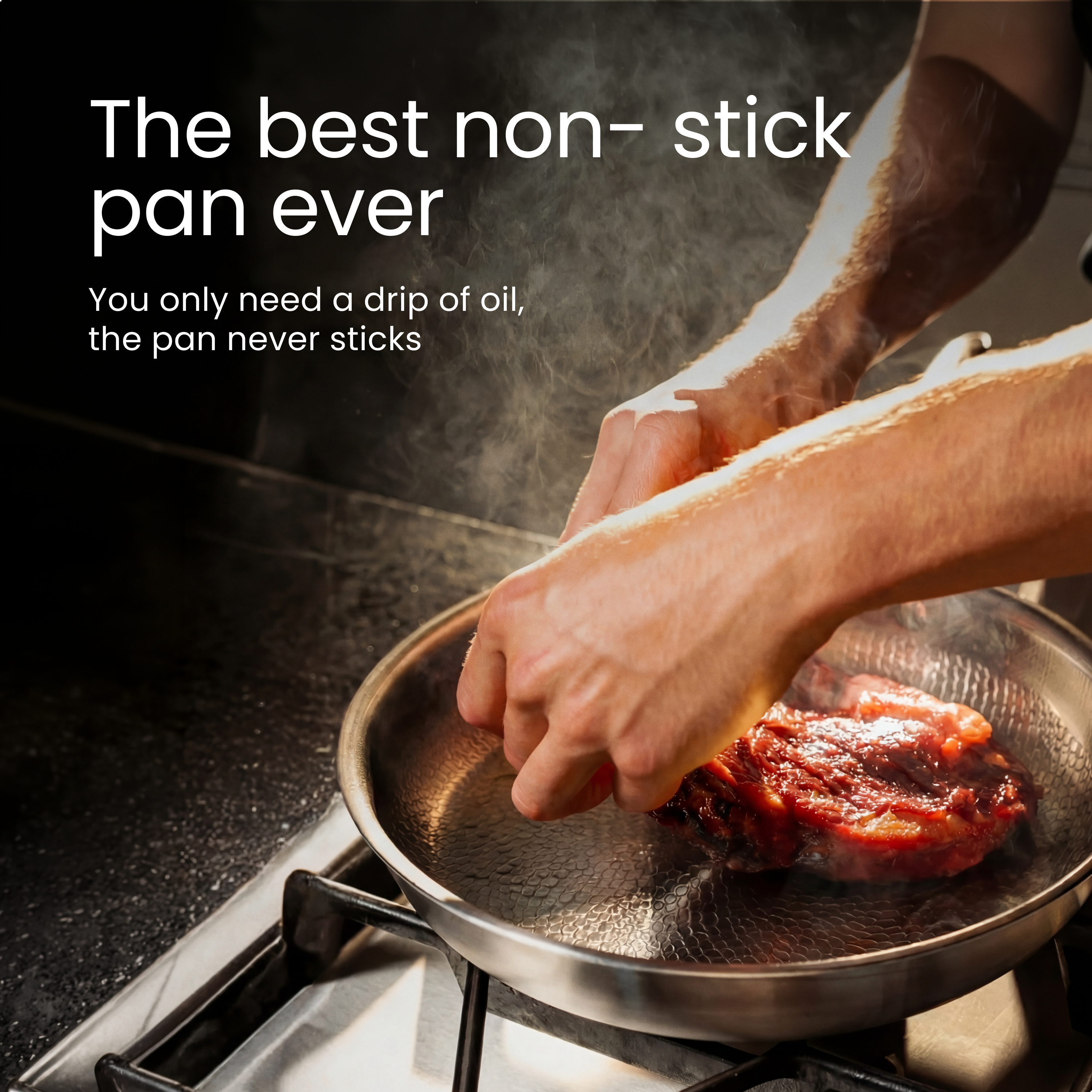 Titanium Fry Pan Pro® | Perfect Non-Stick Cooking without Forever Chemicals!
