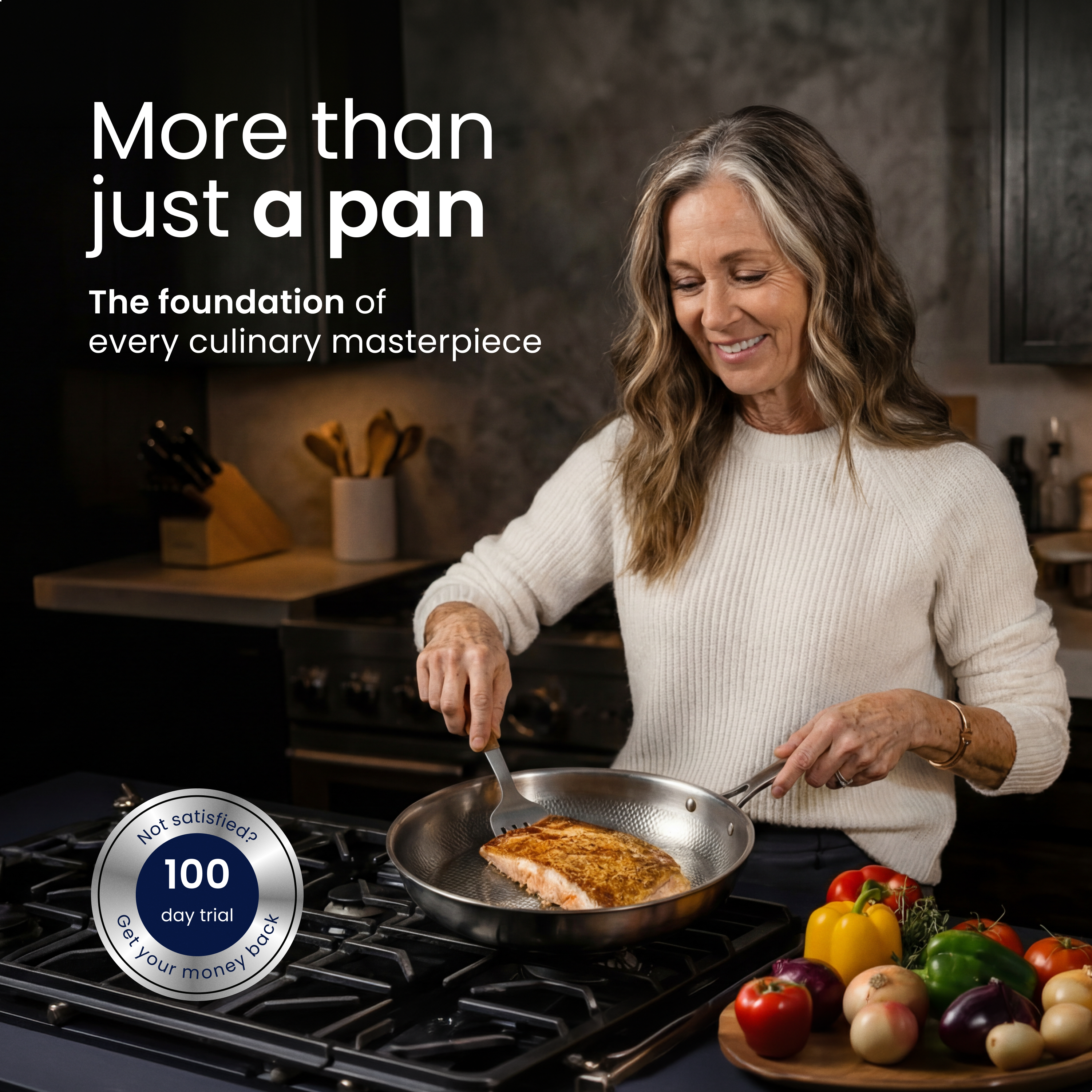 Titanium Fry Pan Pro® | Perfect Non-Stick Cooking without Forever Chemicals!