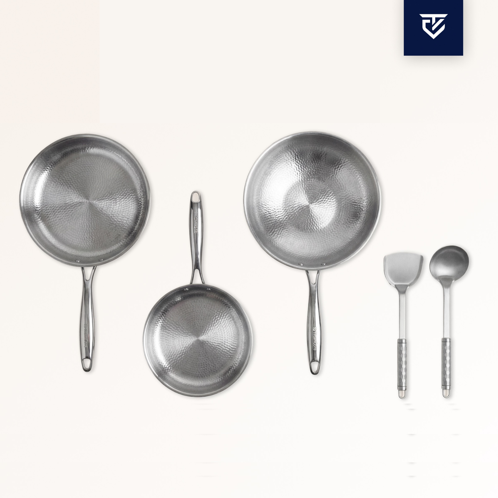 Titanium Cookware Set Pro
