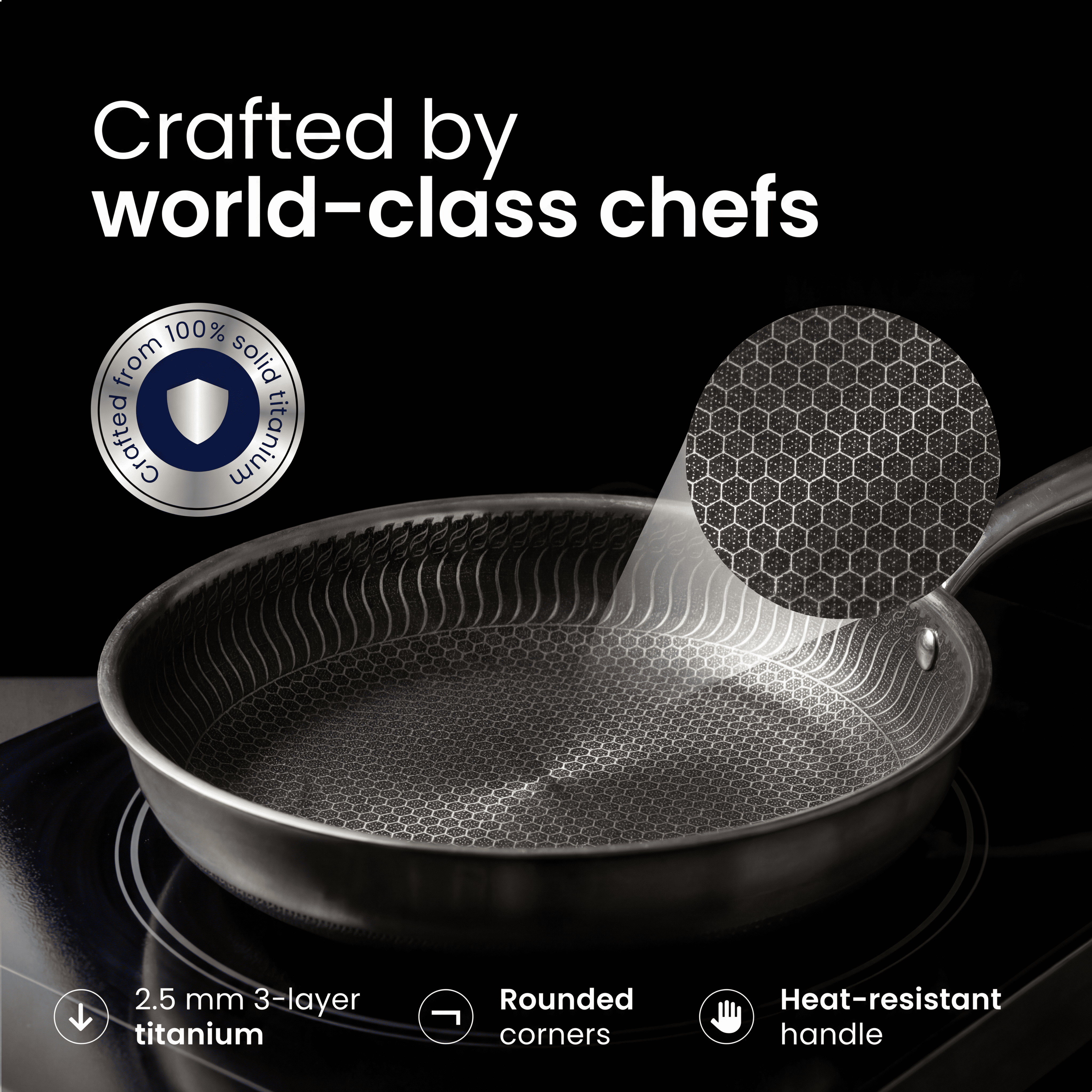 TitanCore™ PureClad | Non-stick, PFAS-free pan that always delivers