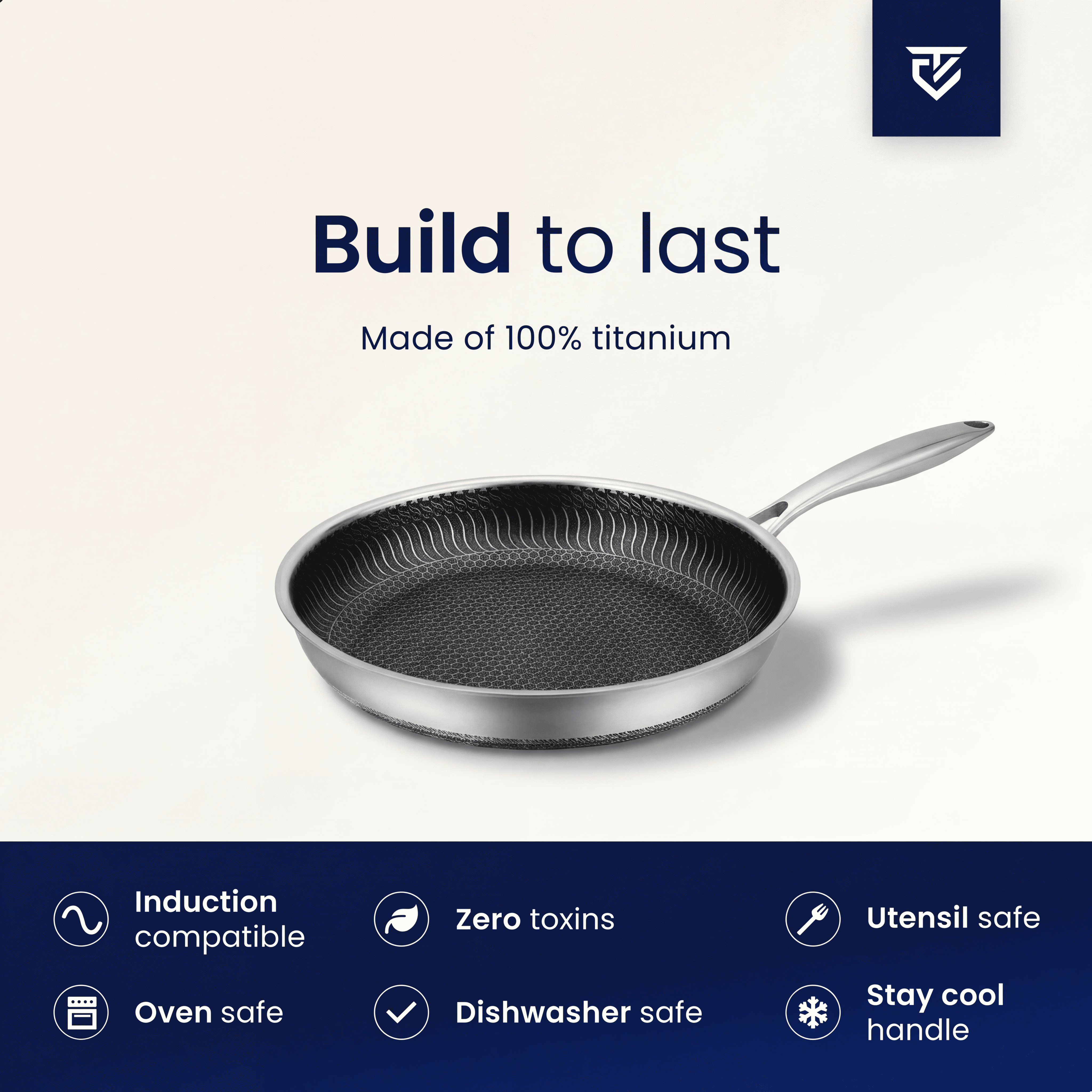 TitanCore™ PureClad | Non-stick, PFAS-free pan that always delivers