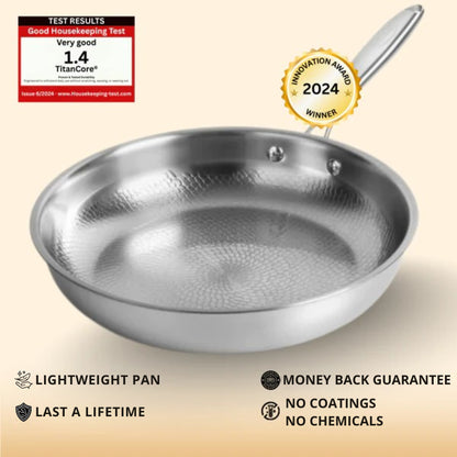 TitanCore® - Perfect non-stick cooking without PTFE/PFOA/PFAS chemicals!