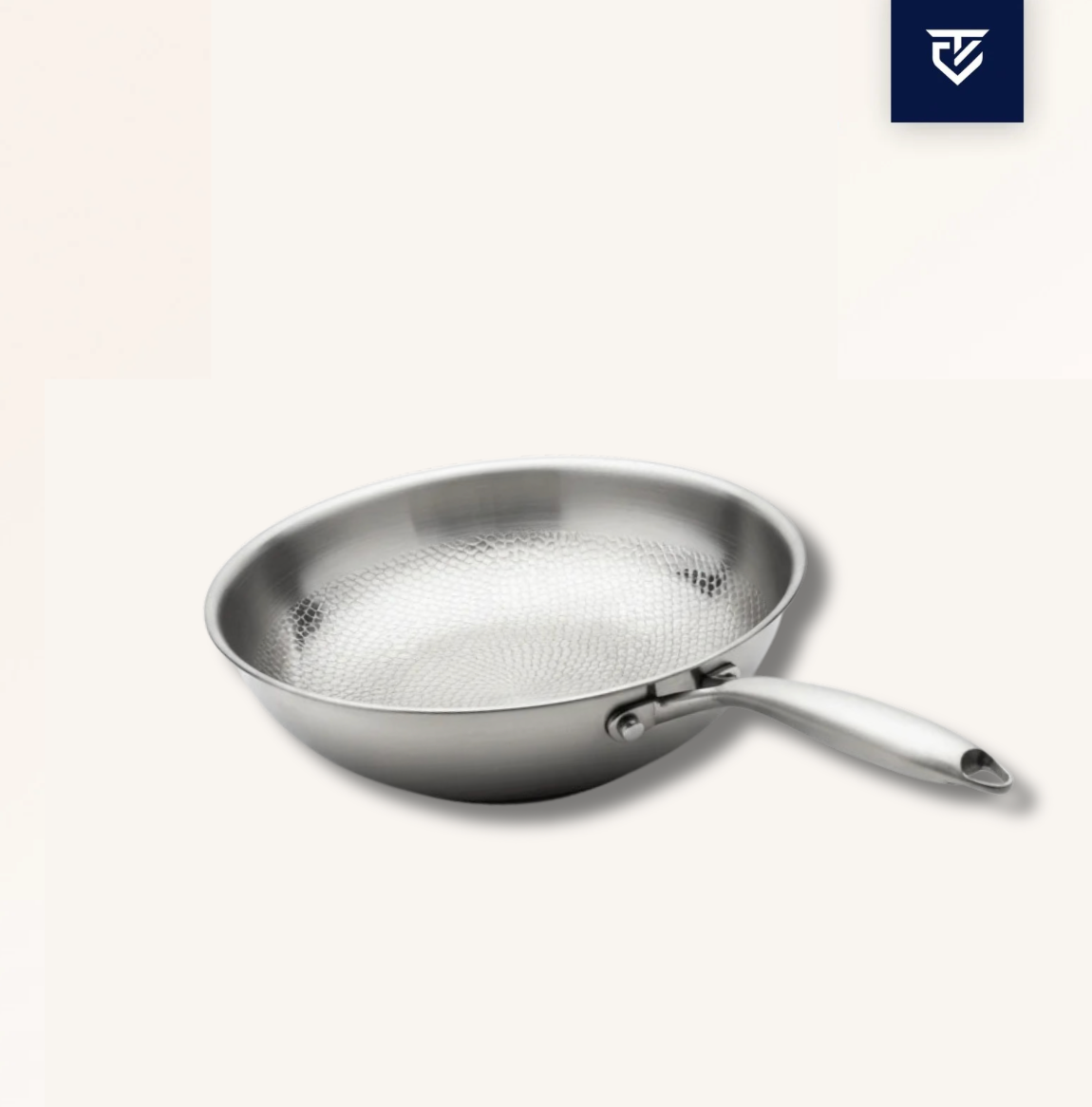 Titanium Hammered Wok Pan (32CM/12.5")