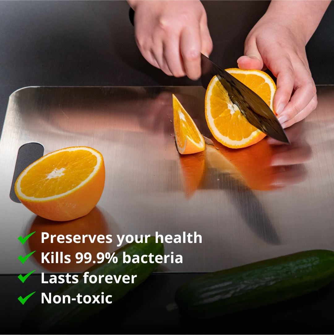 PureCut | Titanium Cutting Board