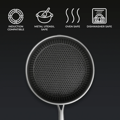 TitanCore™ PureClad | Non-toxic, PFAS-free pan that delivers real non-stick performance.